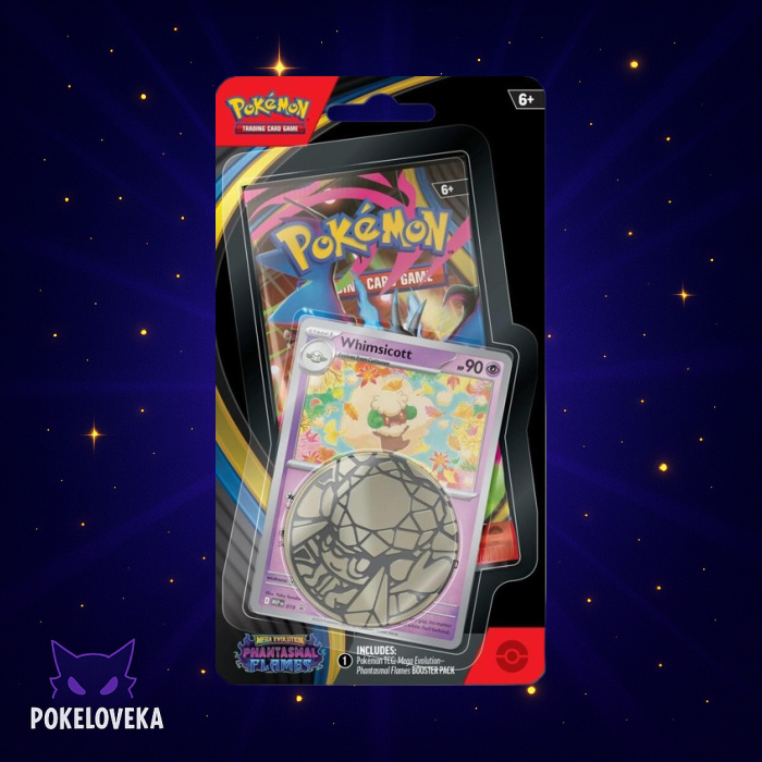 Phantasmal Flames Single Pack Blister [Whimsicott] 