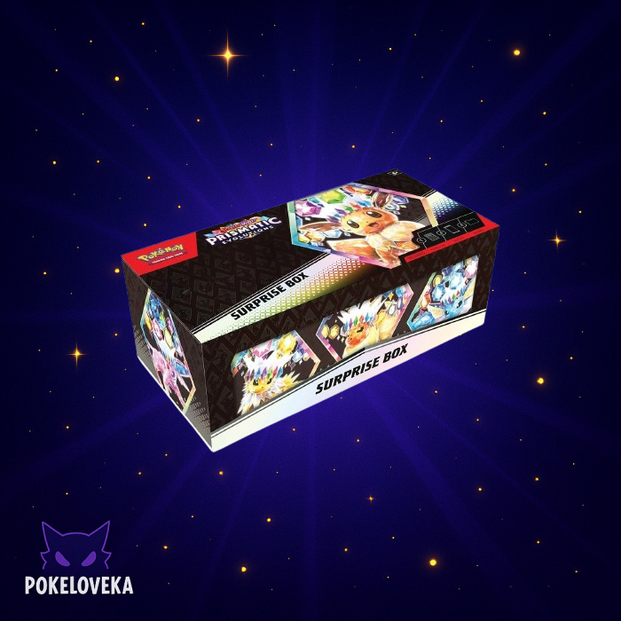 Prismatic Evolutions Surprise Box