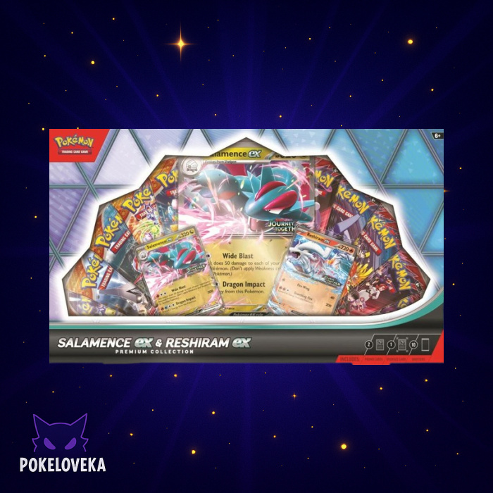 Salamence ex & Reshiram ex Premium Collection