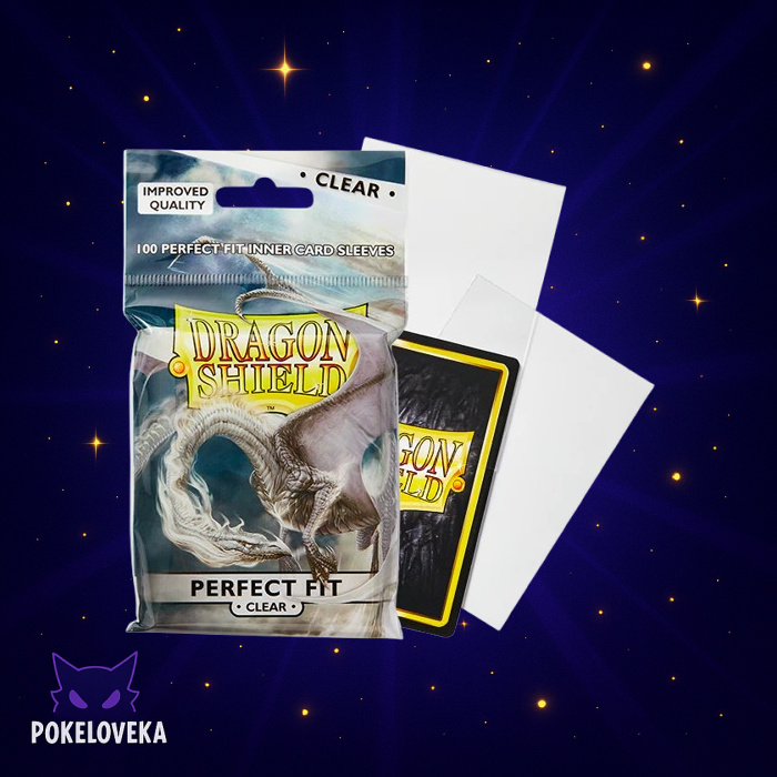 Dragon Shield: Standard Size 100ct Inner Sleeves - Perfect Fit 