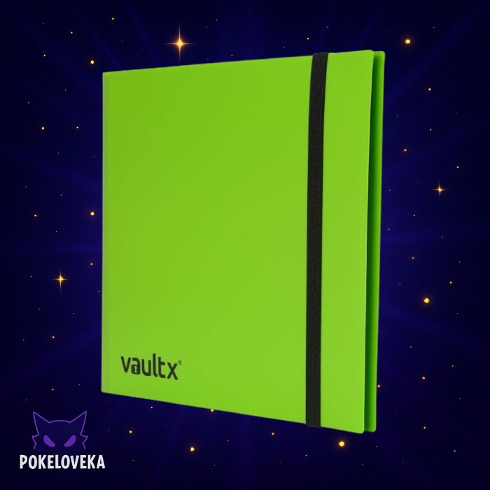 Vault X Strap Binder: 12-Pocket  (4х3 на 480) Green