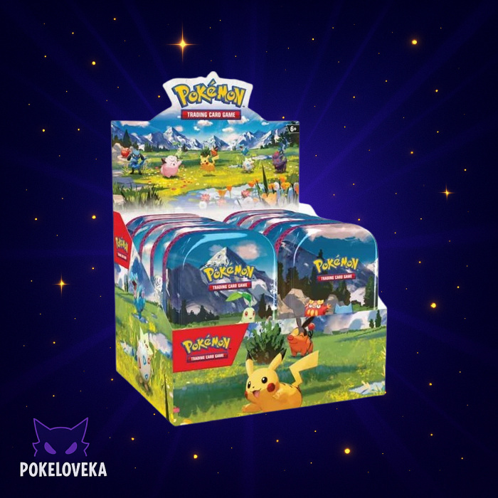 Ascended Heroes Mini Tin Display