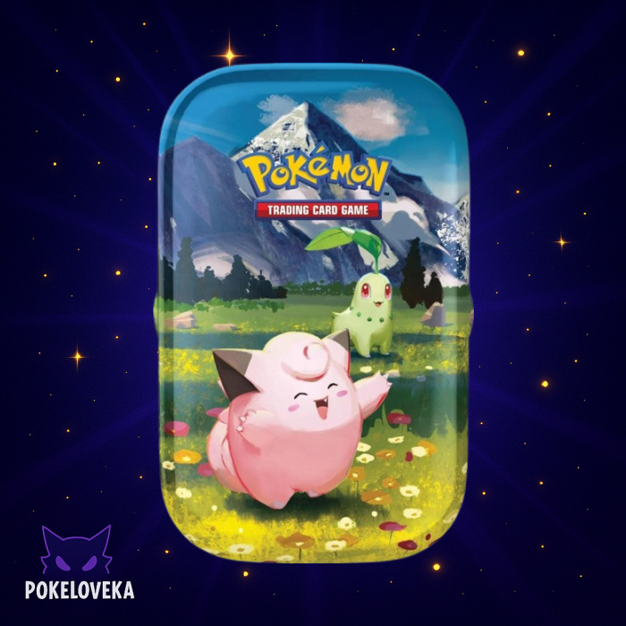 Ascended Heroes Mini Tin [Clefairy & Chikorita] 