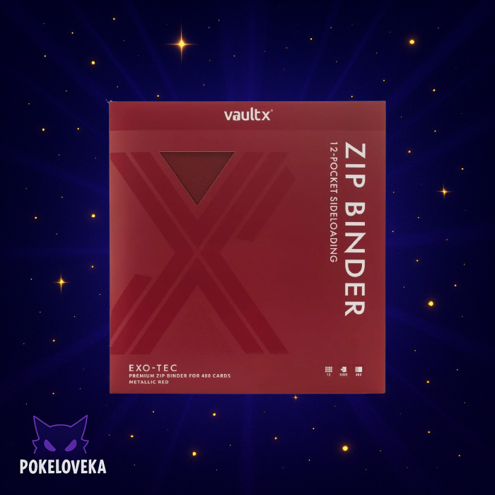 Vault X: 12-Pocket (4х3 на 480) Metallic red