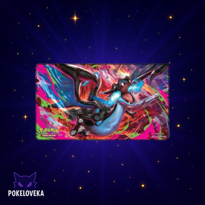 Charizard Mega X UPC Play Mat