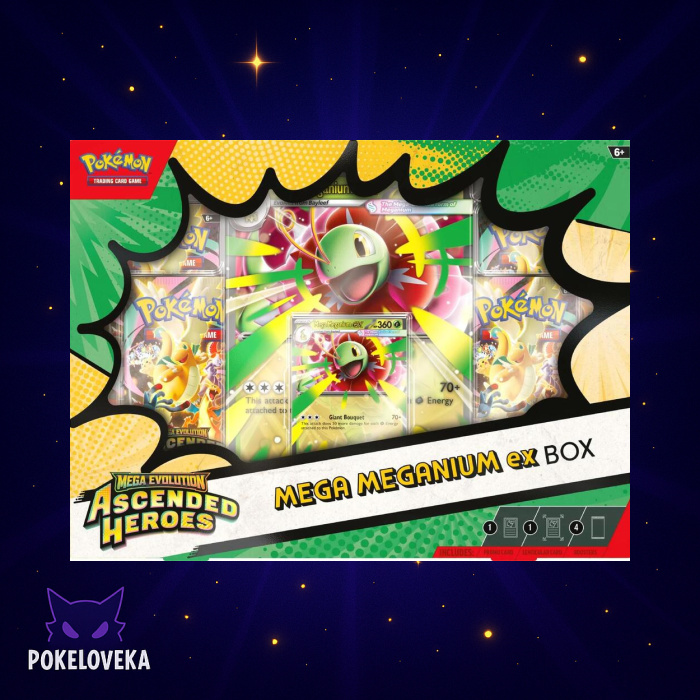 Ascended Heroes Mega Meganium ex Box 