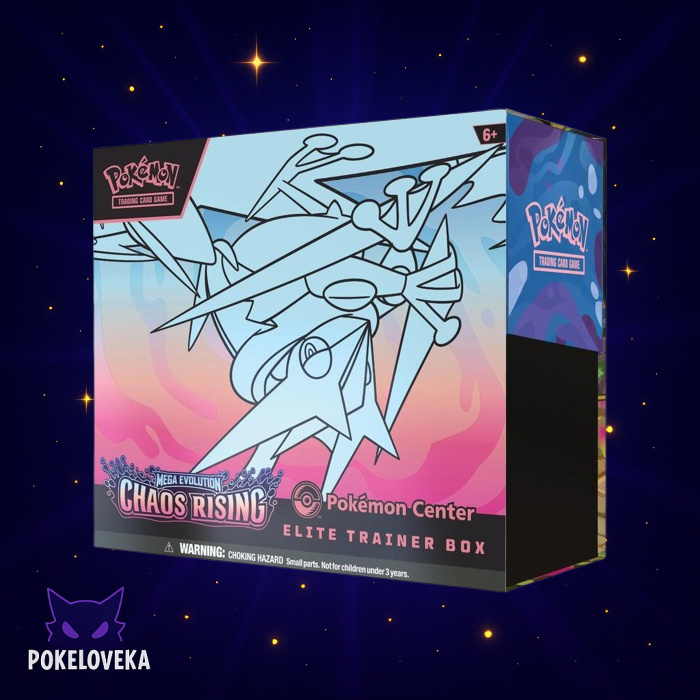 Chaos Rising Pokemon Center Elite Trainer Box 