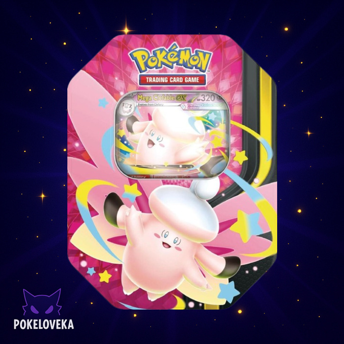 Mega Moonlit Tin [Mega Clefable ex]