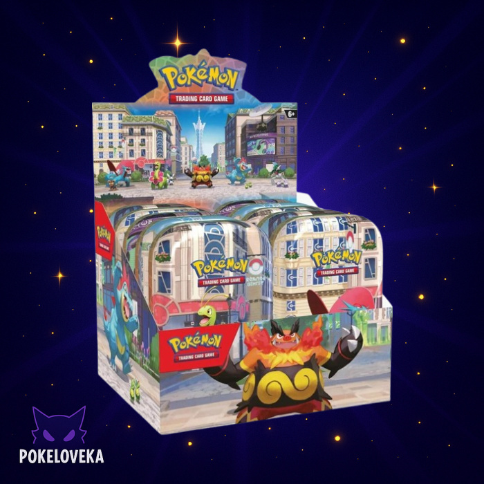 Lumiose City Mini Tin Display (10 шт)