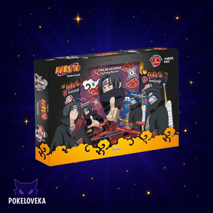  Naruto Mythos Itachi Special Pack 2nd Edition Box