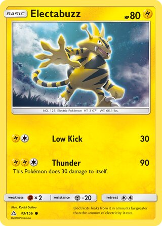 Electabuzz (Ultra Prism 43/156)