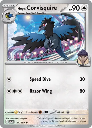 Hop's Corvisquire (Journey Together 134/159)