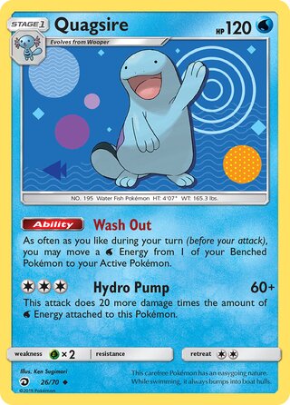 Quagsire (Dragon Majesty 26/70)