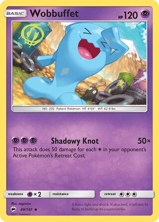 Wobbuffet (Burning Shadows 49/147)