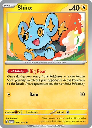Shinx (Paldea Evolved 068/193)