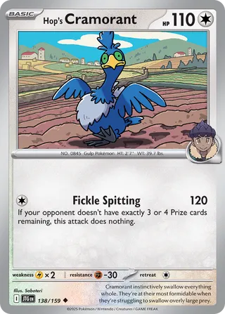 Hop's Cramorant (Journey Together 138/159)