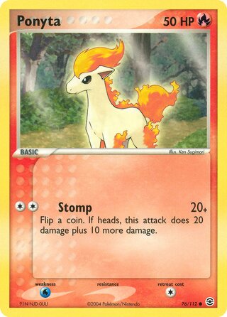 Ponyta (EX FireRed & LeafGreen 76/112)