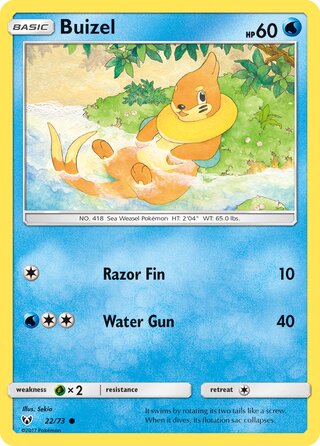 Buizel (Shining Legends 22/73)