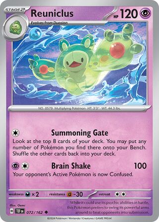 Reuniclus (Temporal Forces 072/162)
