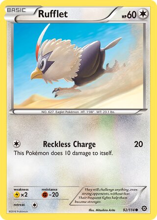 Rufflet (Steam Siege 92/114)