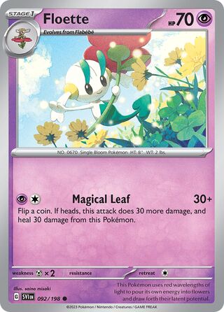 Floette (Scarlet & Violet 092/198)