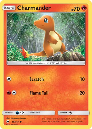 Charmander (Burning Shadows 18/147)