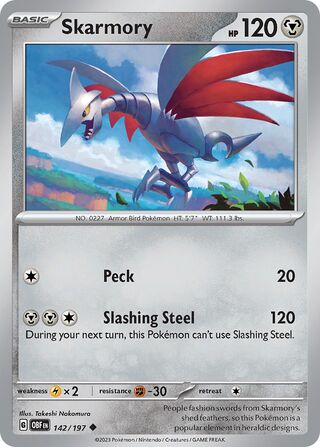 Skarmory (Obsidian Flames 142/197)