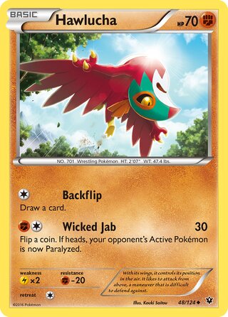 Hawlucha (Fates Collide 48/124)
