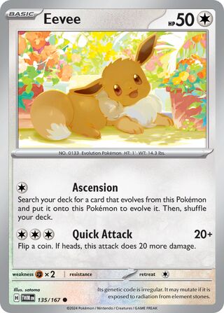 Eevee (Twilight Masquerade 135/167)