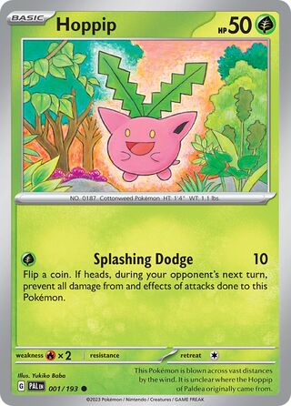 Hoppip (Paldea Evolved 001/193)
