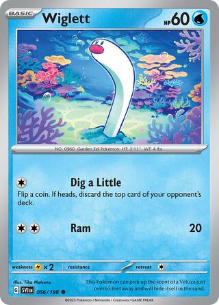 Wiglett (Scarlet & Violet 056/198)