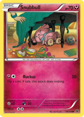 Snubbull (Fates Collide 68/124)