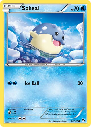 Spheal (Flashfire 24/106)