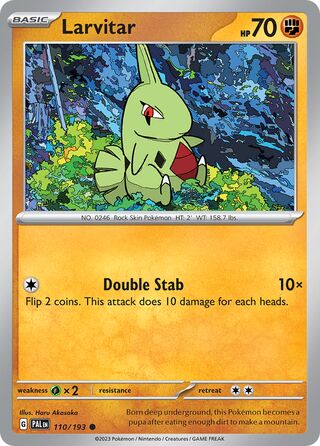 Larvitar (Paldea Evolved 110/193)