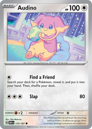 Audino (Obsidian Flames 173/197)