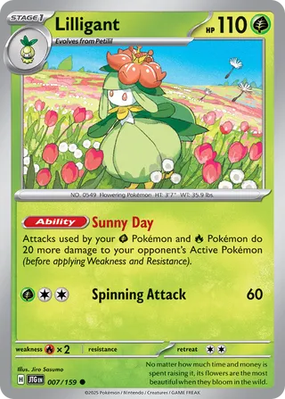Lilligant (Journey Together 007/159)