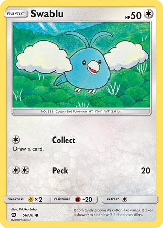 Swablu (Dragon Majesty 56/70)