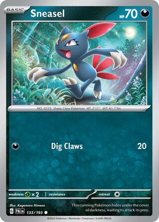 Sneasel (Paldea Evolved 133/193)