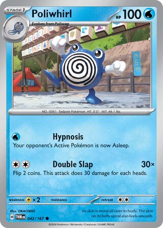 Poliwhirl (Twilight Masquerade 042/167)