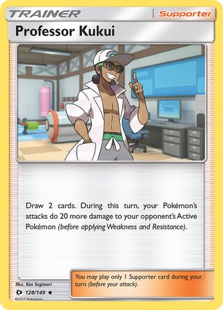 Professor Kukui (Sun & Moon 128/149)