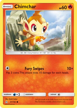 Chimchar (Ultra Prism 21/156)