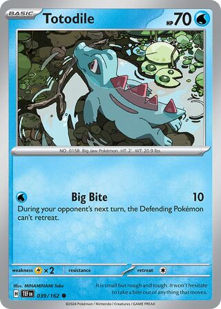Totodile (Temporal Forces 039/162)