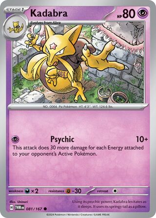 Kadabra (Twilight Masquerade 081/167)