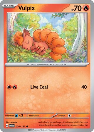 Vulpix (Twilight Masquerade 026/167)