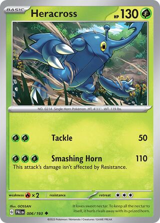 Heracross (Paldea Evolved 006/193)