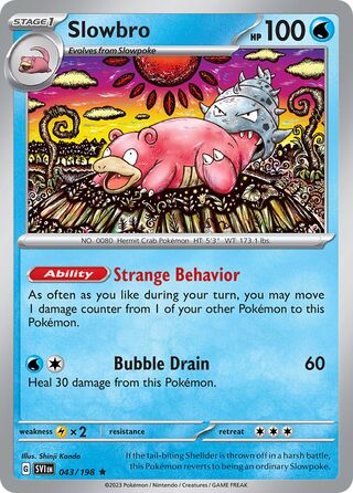 Slowbro (Scarlet & Violet 043/198)