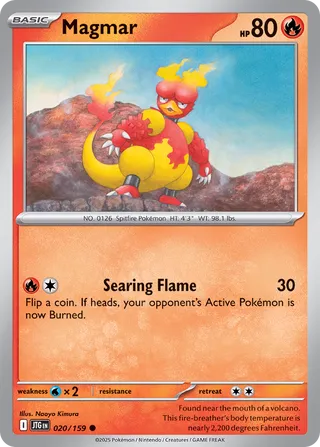 Magmar (Journey Together 020/159)