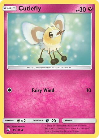 Cutiefly (Burning Shadows 95/147)