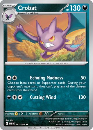 Crobat (Paradox Rift 112/182)