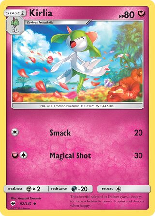 Kirlia (Burning Shadows 92/147)